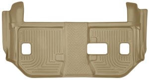 GMC Yukon XL Floor Liner - Rear - Husky Liners - WeatherBeater - Tan - 2015
